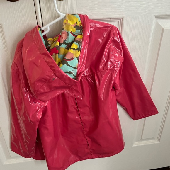 Pink raincoat - Picture 2 of 2